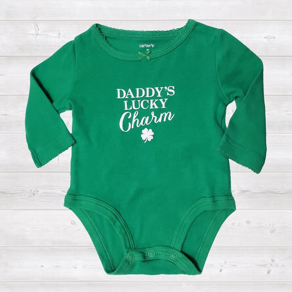 3M Onesie "Daddy's Lucky Charm" by Carter's